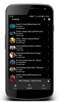 zTuber Music android App screenshot 2